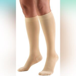 New in Open Package‎ Truform Medical Compression Stockings Beige 2XL